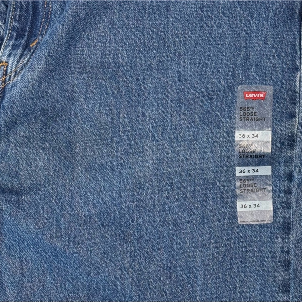 Levi’s 565 ‘97 Loose Straight Jeans 36”Waist - Picture 10 of 11